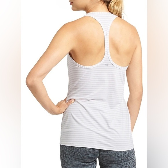 (2) Athleta High Neck Chi Women's Racerback Tank Top - Picture 7 of 15